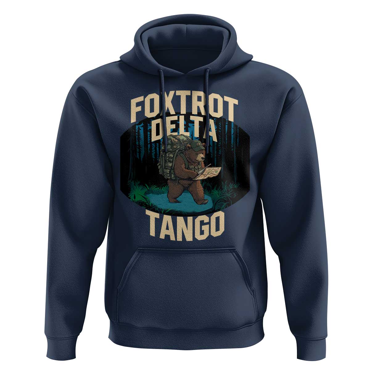 Foxtrots Deltas Tangos Funny Bear Resist Hoodie Protect Our National Parks