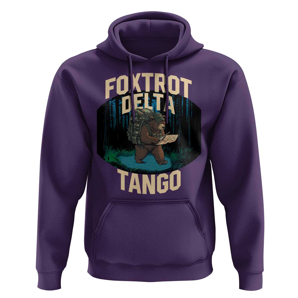 Foxtrots Deltas Tangos Funny Bear Resist Hoodie Protect Our National Parks