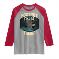 Foxtrots Deltas Tangos Funny Bear Resist Raglan Shirt Protect Our National Parks