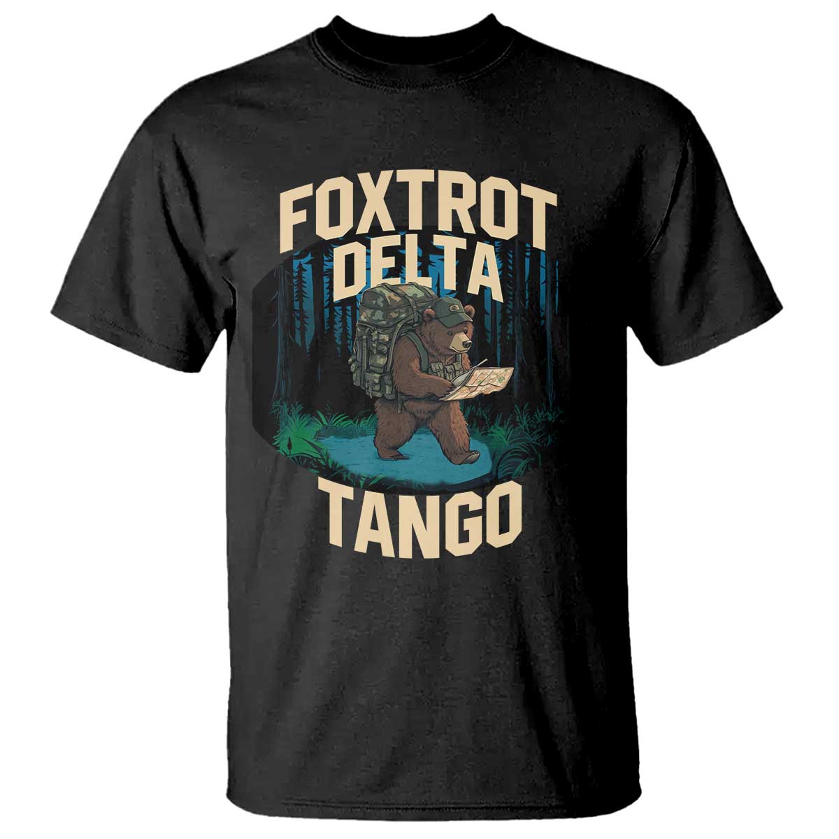 Foxtrots Deltas Tangos Funny Bear Resist T Shirt Protect Our National Parks