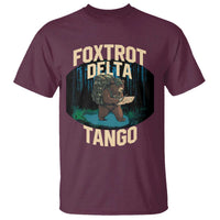 Foxtrots Deltas Tangos Funny Bear Resist T Shirt Protect Our National Parks