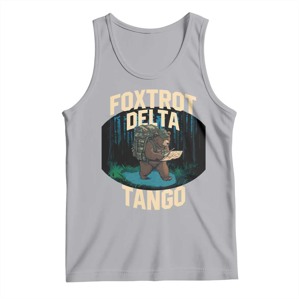 Foxtrots Deltas Tangos Funny Bear Resist Tank Top Protect Our National Parks