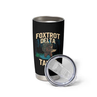 Foxtrots Deltas Tangos Funny Bear Resist Tumbler Cup Protect Our National Parks