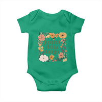 Foxtrots Deltas Tangos Boho Floral Baby Onesie Funny Offensive