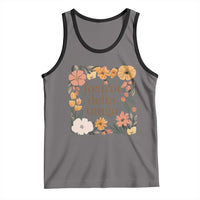 Foxtrots Deltas Tangos Boho Floral Tank Top Funny Offensive