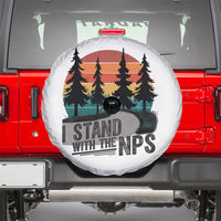 I Stand With The NPS Spare Tire Cover National Park Support Park Rangers