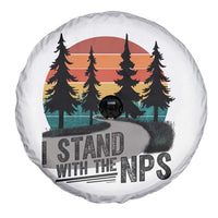 I Stand With The NPS Spare Tire Cover National Park Support Park Rangers