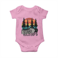 I Stand With The NPS Baby Onesie National Park Support Park Rangers