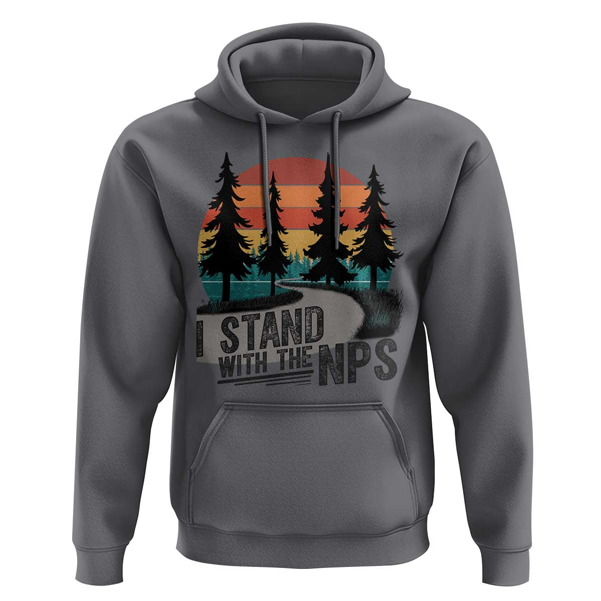 I Stand With The NPS Hoodie National Park Support Park Rangers