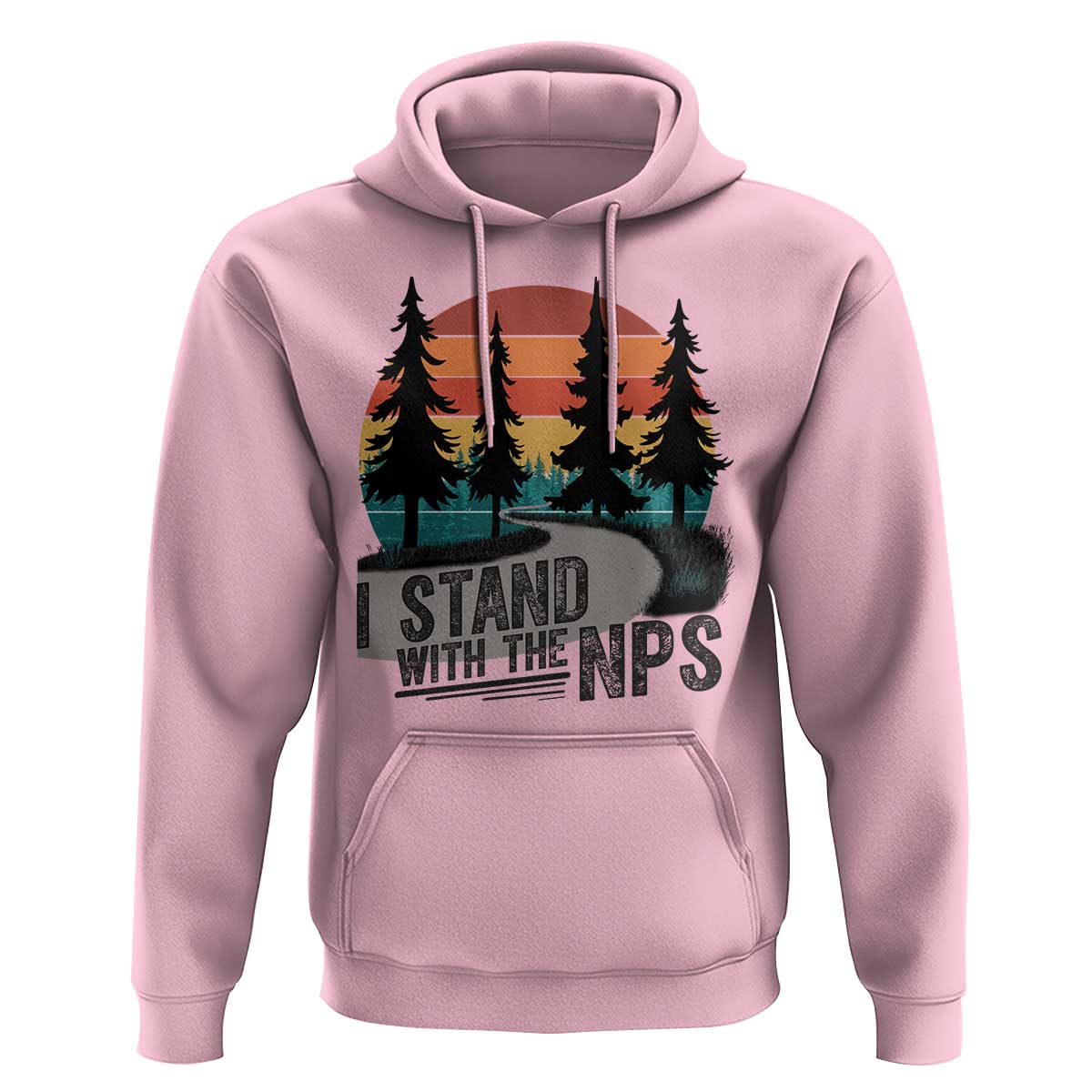 I Stand With The NPS Hoodie National Park Support Park Rangers