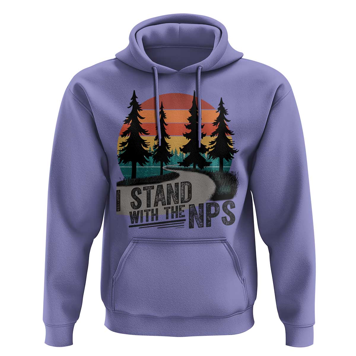 I Stand With The NPS Hoodie National Park Support Park Rangers