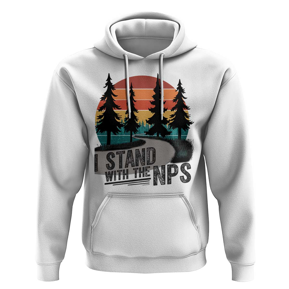 I Stand With The NPS Hoodie National Park Support Park Rangers