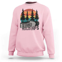 I Stand With The NPS Sweatshirt National Park Support Park Rangers