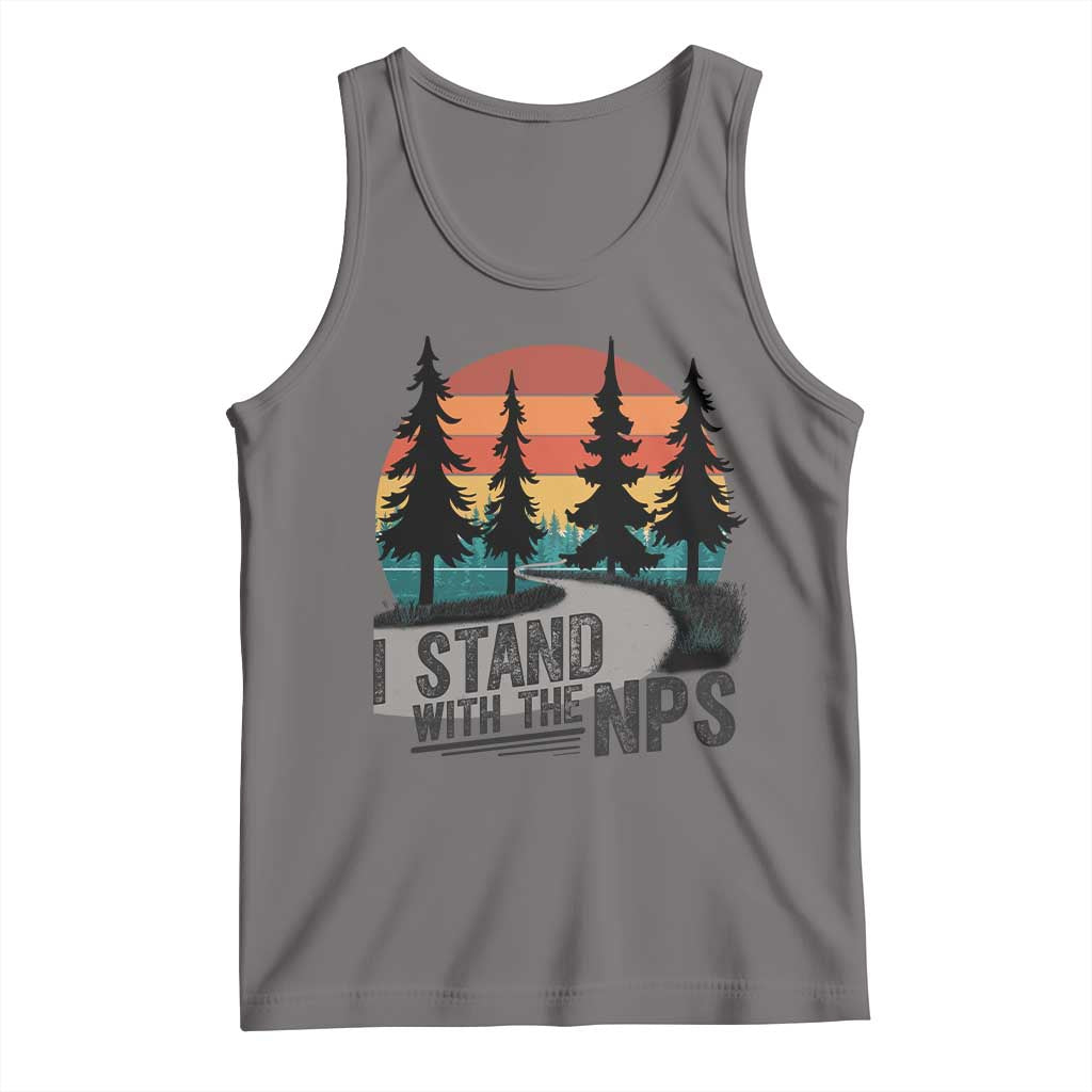 I Stand With The NPS Tank Top National Park Support Park Rangers