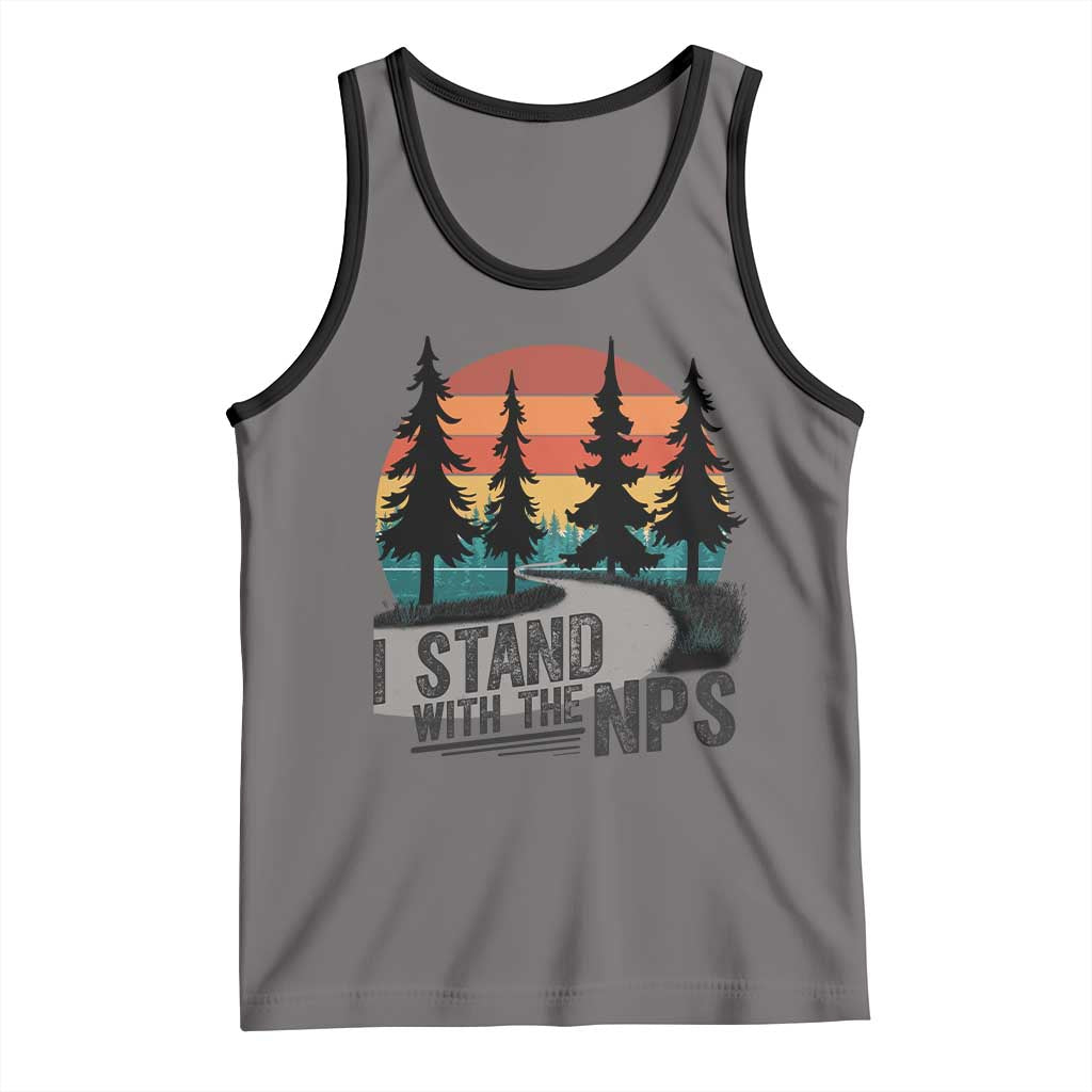 I Stand With The NPS Tank Top National Park Support Park Rangers