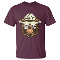 Resist Bear Retro Vintage T Shirt