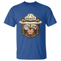 Resist Bear Retro Vintage T Shirt