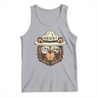Resist Bear Retro Vintage Tank Top
