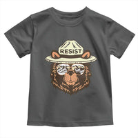 Resist Bear Retro Vintage Toddler T Shirt