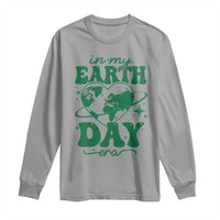In My Earth Day Era Long Sleeve Shirt Cute Groovy Planet Heart