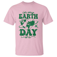 In My Earth Day Era T Shirt Cute Groovy Planet Heart