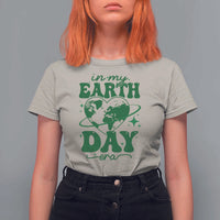In My Earth Day Era T Shirt For Women Cute Groovy Planet Heart