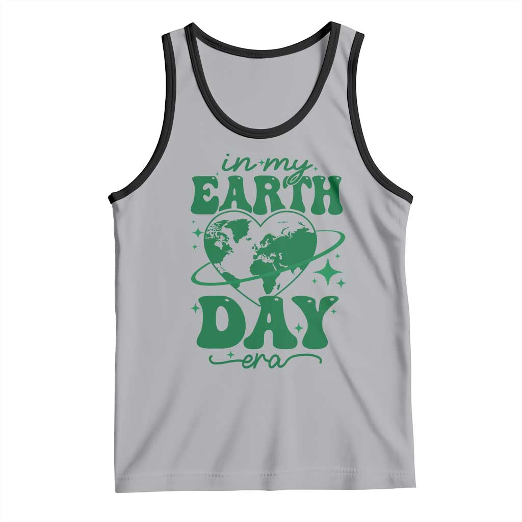 In My Earth Day Era Tank Top Cute Groovy Planet Heart