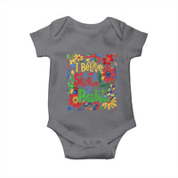 Autism Acceptance Baby Onesie I Believe In A Spectrum Of Possibilities Retro Boho