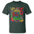Autism Acceptance T Shirt I Believe In A Spectrum Of Possibilities Retro Boho