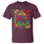 Autism Acceptance T Shirt I Believe In A Spectrum Of Possibilities Retro Boho