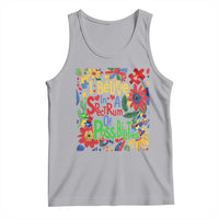 Autism Acceptance Tank Top I Believe In A Spectrum Of Possibilities Retro Boho