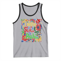 Autism Acceptance Tank Top I Believe In A Spectrum Of Possibilities Retro Boho