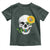 Autism Skull Sunflower Toddler T Shirt Support Autistic Puzzle Pieces Heart