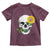 Autism Skull Sunflower Toddler T Shirt Support Autistic Puzzle Pieces Heart