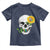 Autism Skull Sunflower Toddler T Shirt Support Autistic Puzzle Pieces Heart