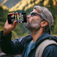 Autism Acceptance 4 in 1 Can Cooler Tumbler The Autism Spectrum Is Not Linear