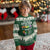 Autism Acceptance Ugly Christmas Sweater The Autism Spectrum Is Not Linear - Wonder Print Shop