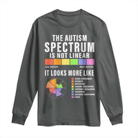 Autism Acceptance Long Sleeve Shirt The Autism Spectrum Is Not Linear