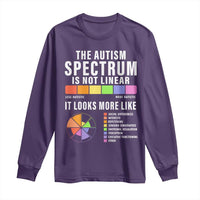 Autism Acceptance Long Sleeve Shirt The Autism Spectrum Is Not Linear