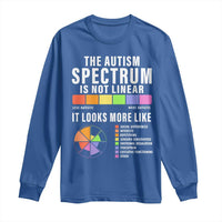 Autism Acceptance Long Sleeve Shirt The Autism Spectrum Is Not Linear