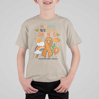 Developmental Disability Awareness T Shirt For Kid In March We Wear Orange
