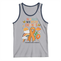 Developmental Disability Awareness Tank Top In March We Wear Orange