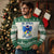 Autism Awareness Ugly Christmas Sweater In April We Wear Blue Puzzle Ribbon Coquette Bow - Wonder Print Shop