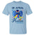 Autism Awareness T Shirt In April We Wear Blue Puzzle Ribbon Coquette Bow