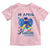 Autism Awareness Toddler T Shirt In April We Wear Blue Puzzle Ribbon Coquette Bow