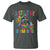 Autistic Dino Rex Driving Monster Truck T Shirt Autism Is My Superpower