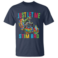 Autistic Dino Rex Driving Monster Truck T Shirt Autism Is My Superpower