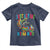 Autistic Dino Rex Driving Monster Truck Toddler T Shirt Autism Is My Superpower
