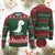 Cute Dinosaur AuDHD Ugly Christmas Sweater ADHD Awareness - Wonder Print Shop