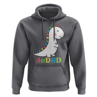 Cute Dinosaur AuDHD Hoodie ADHD Awareness